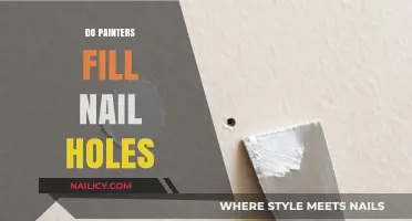 Should Painters Fill Nail Holes? A Guide to Prepping Walls