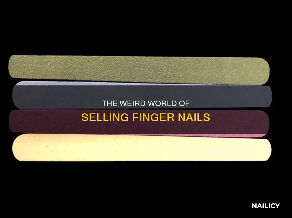 do people sell their clipped finger nails