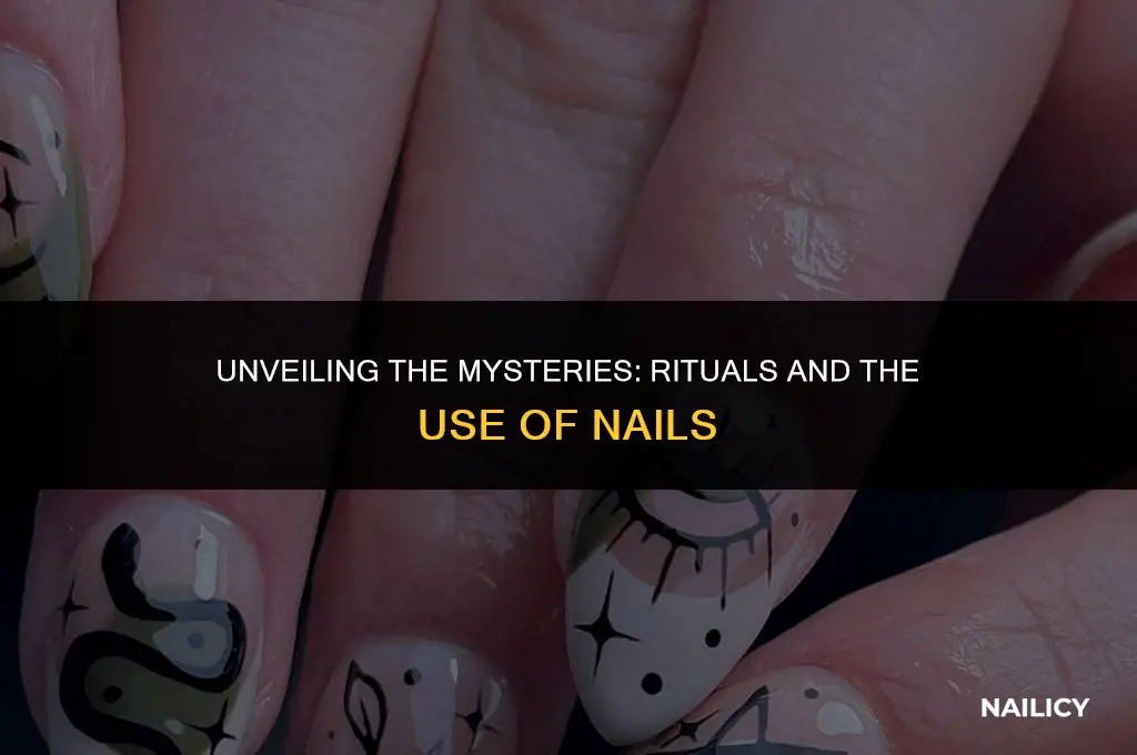 do people who do rituals use nails