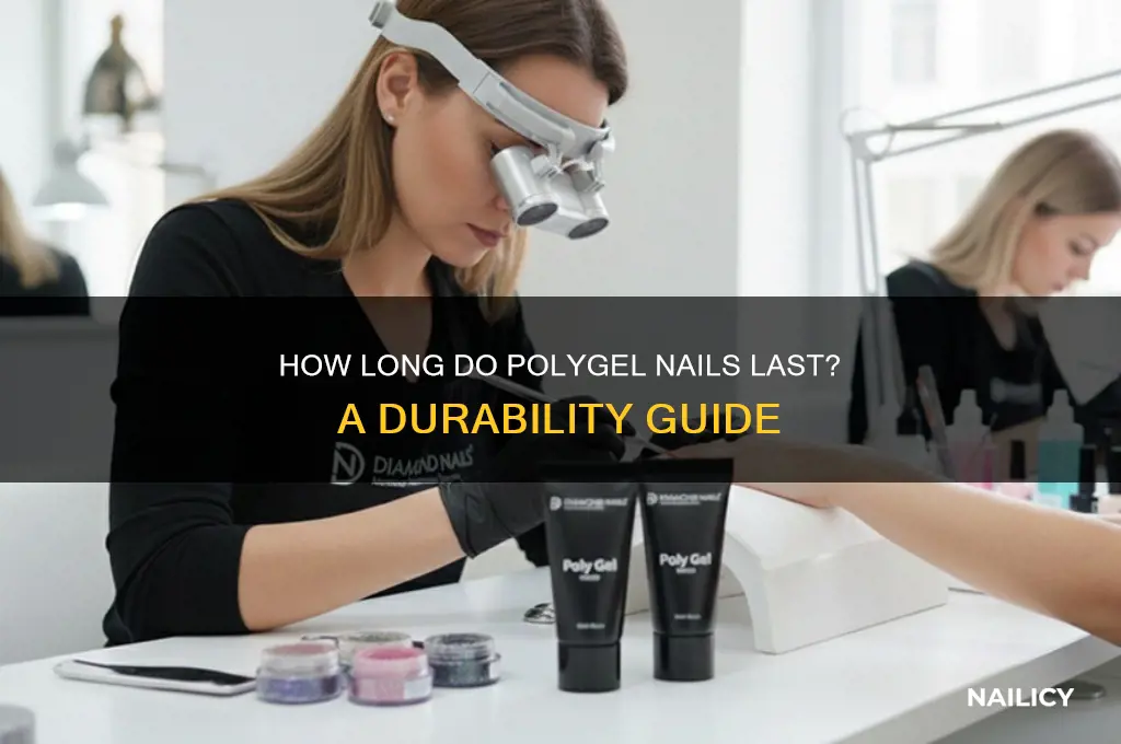 do polygel nails stay on