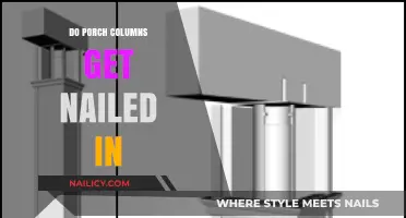 Securing Stability: The Art of Nailing Porch Columns In