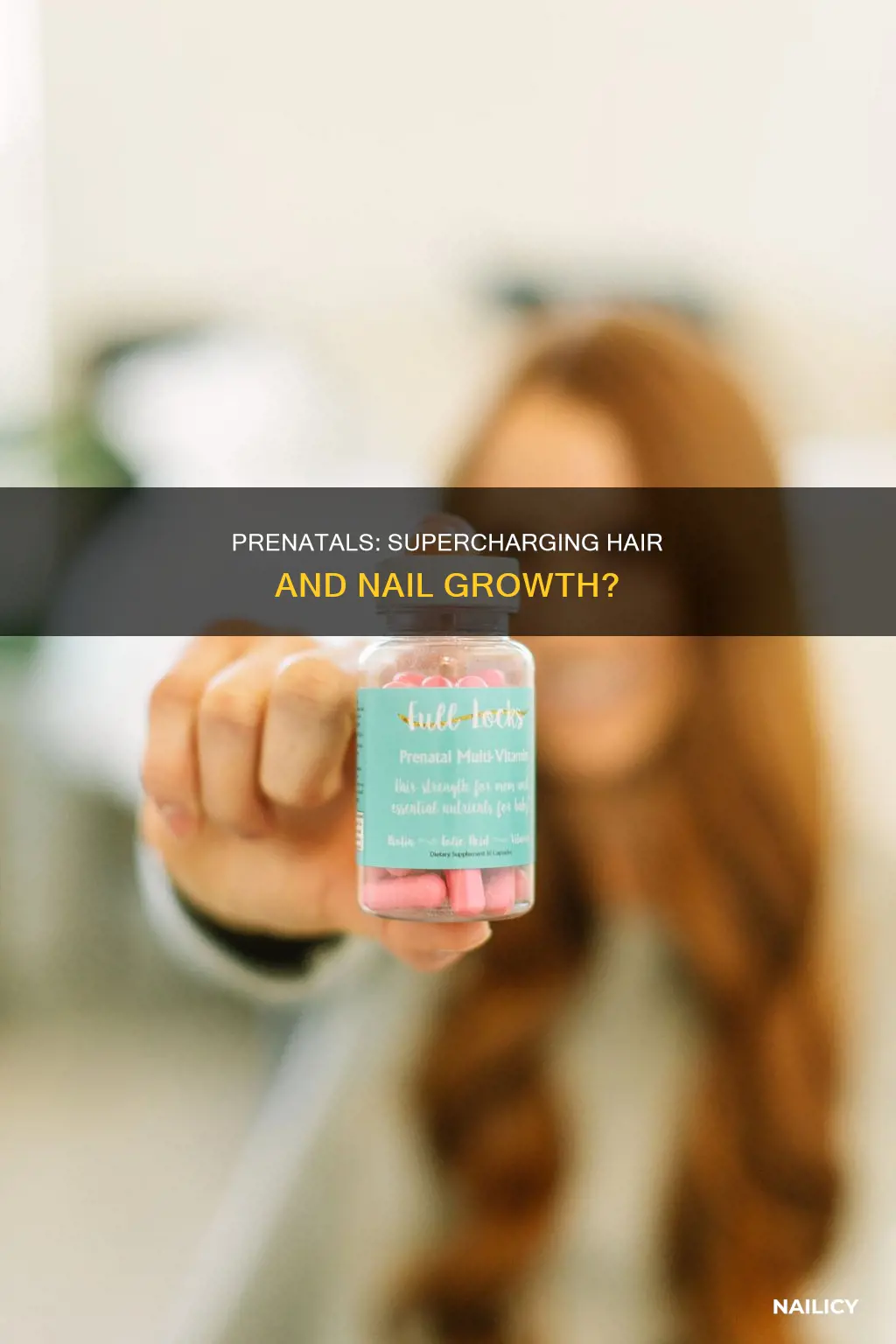 do prenatals make your hair and nails grow