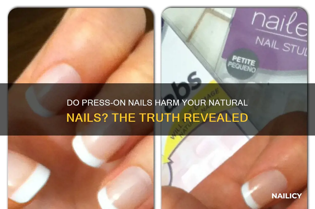 do press on nails damage your real nails