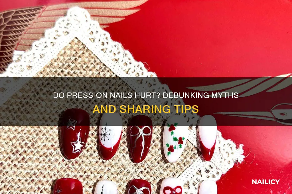 do press on nails hurt