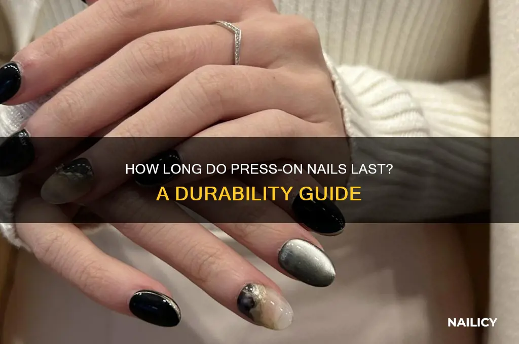 do press-on nails last