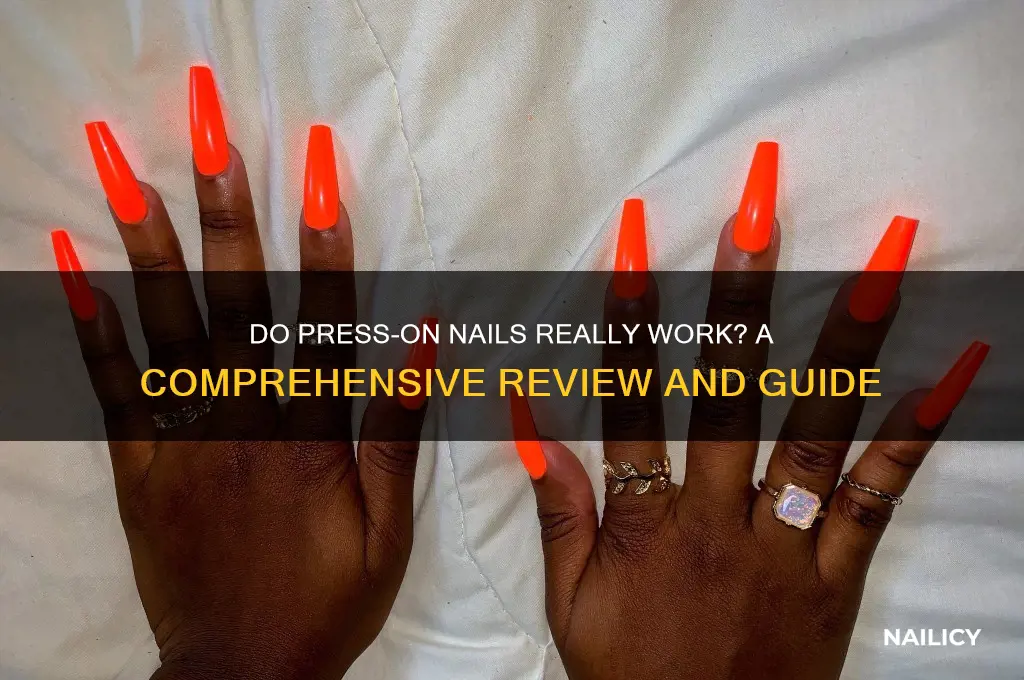 do press on nails work