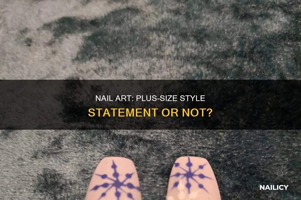 do pretty nails make a difference on plus size woman