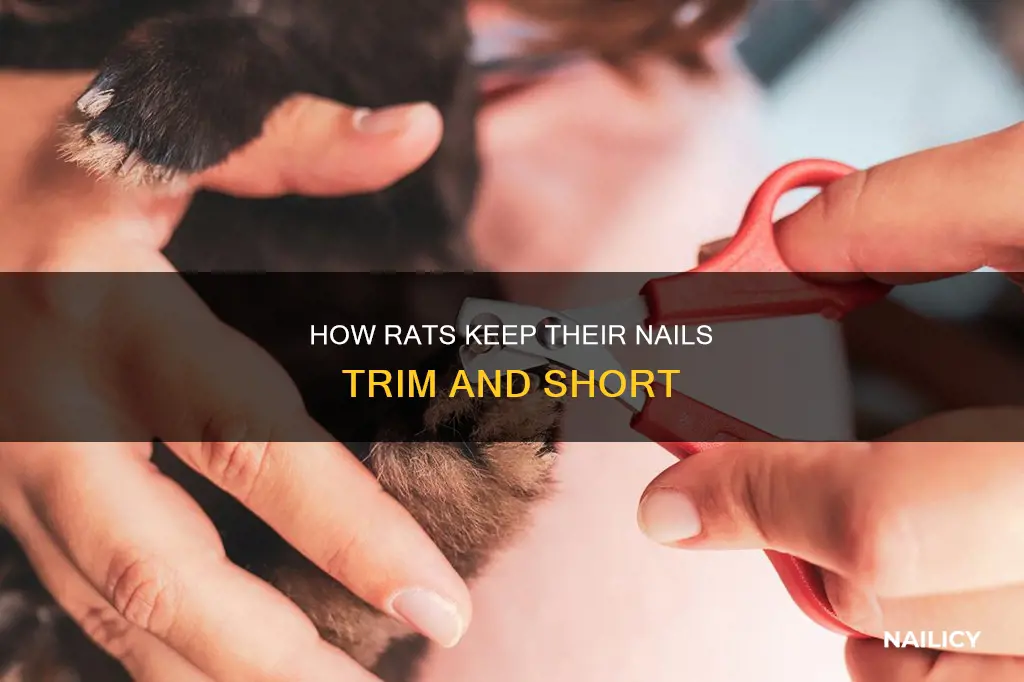 do rats trim their own nails
