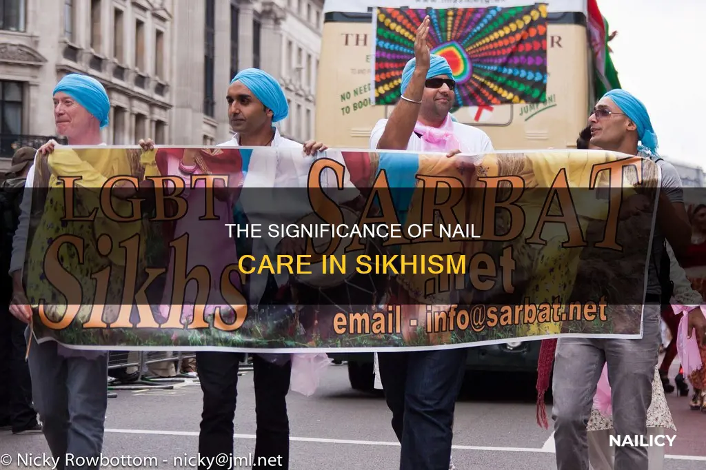 do sikhs cut their nails