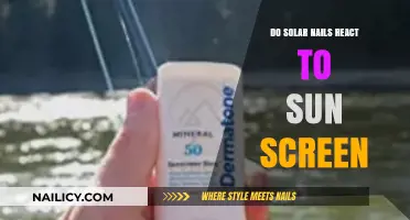 Solar Nails and Sunscreen: Do They React or Stay Compatible?