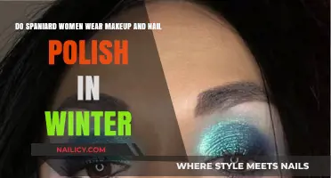 Winter Beauty Trends: Spanish Women's Makeup and Nail Polish Habits