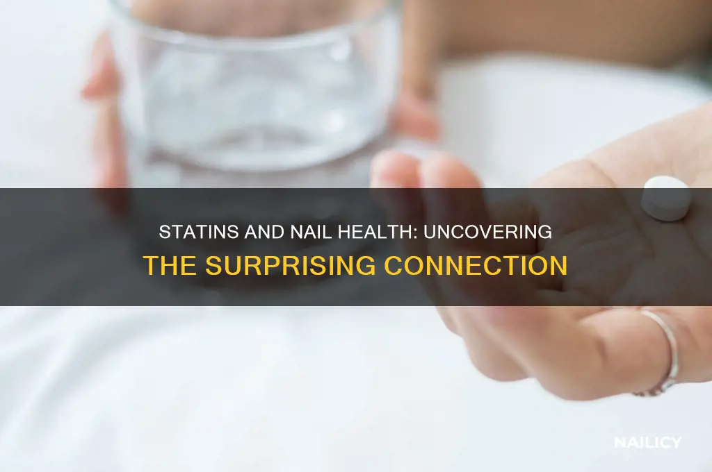 do statins affect nails