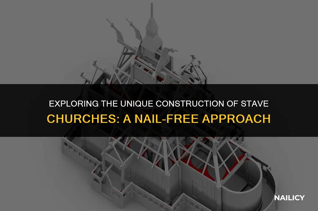 do stave churches use nails