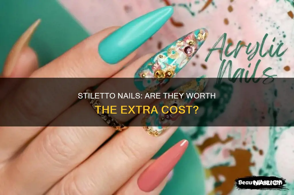 do stiletto nails cost extra