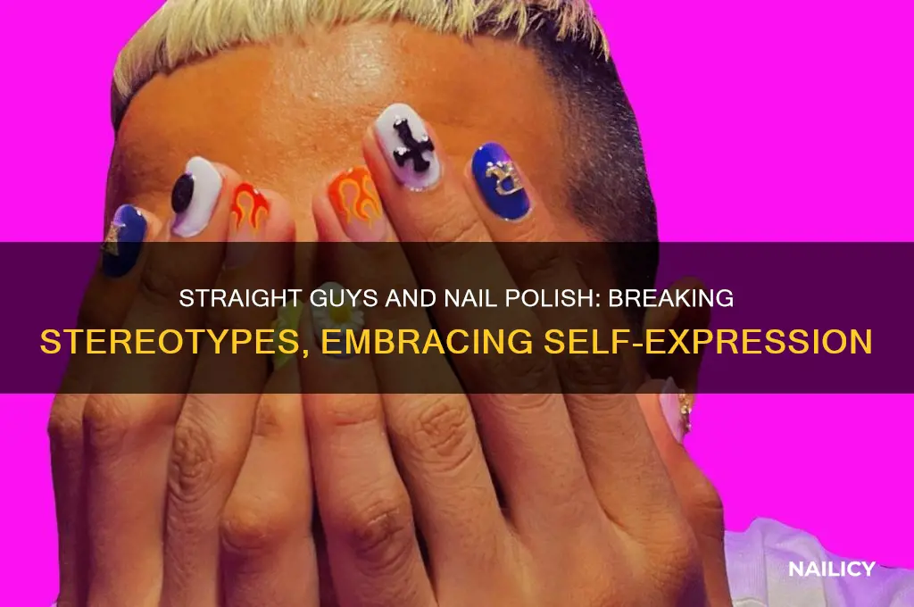 do straight guys wear nail polish