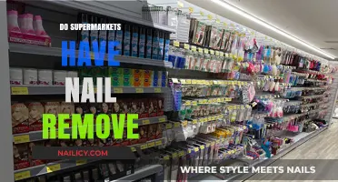 Where to Find Nail Remover at the Supermarket