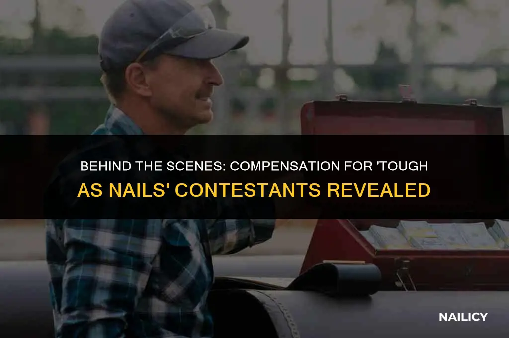 do the contestants on tough as nails get paid