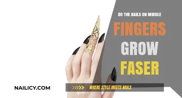 Middle Finger Nails: Why Do They Grow Faster?