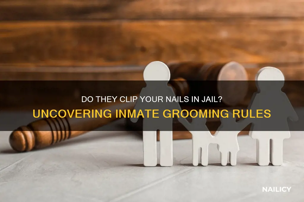 do they clip your nails in jail
