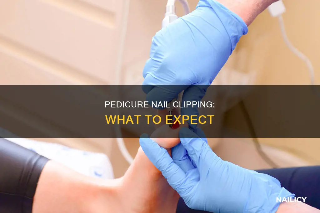 do they cut nails in pedicure