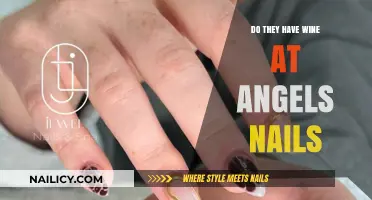 Wine at Angels Nails: Unwinding with a Glass During Your Manicure?