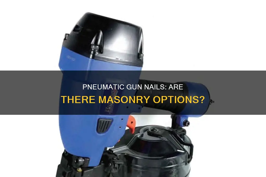 do they make masonry nails for a pneumatic gun