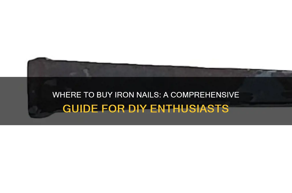 do they sell iron nails
