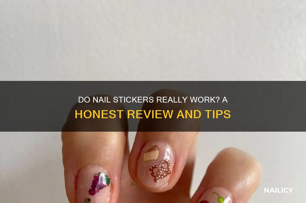 do those nail stickers work