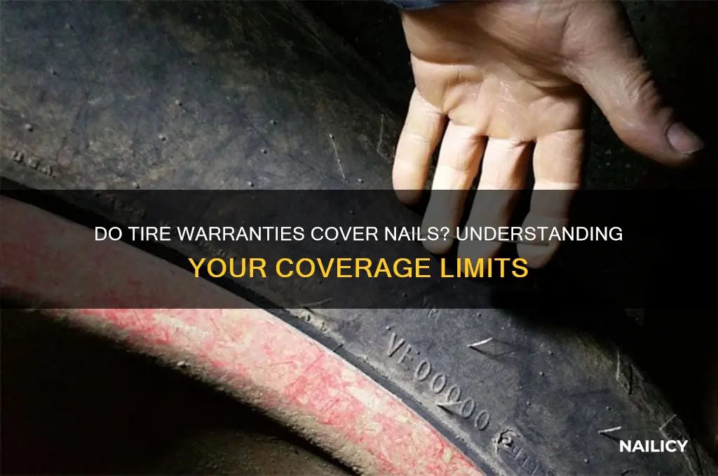 do tire warranties cover nails