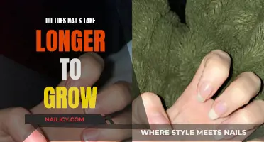 Toe Nails: Slow Growth and Long-Lasting Manicures
