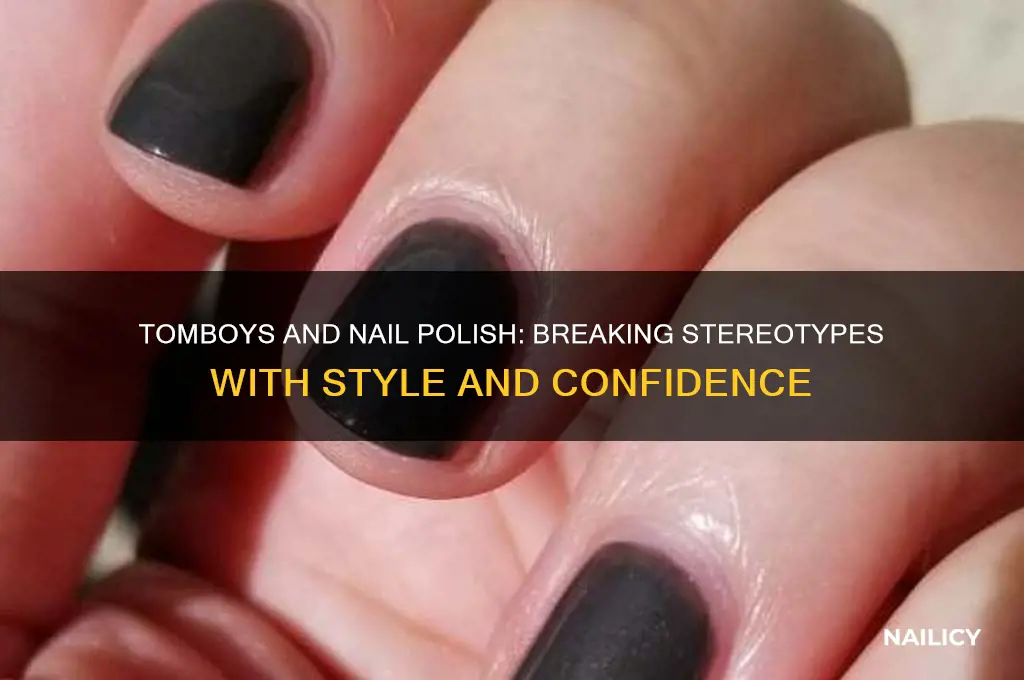 do tomboys wear nail polish