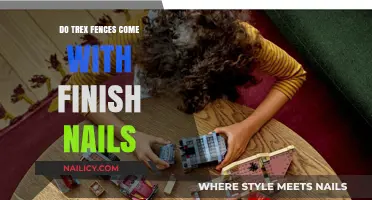 Do T-Rex Fences Include Finish Nails? A Complete Guide