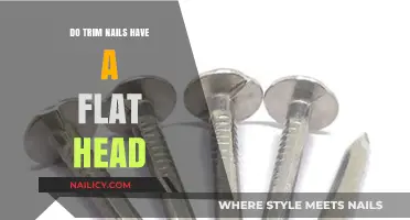 Trim Nails: Flat Head or Not?