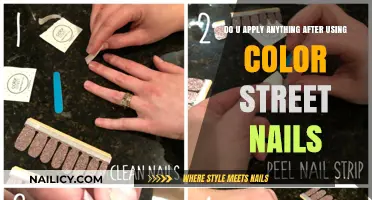 Nail Care Essentials: Post-Color Street Application Tips