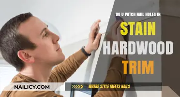 How to Patch Nail Holes in Stained Hardwood Trim