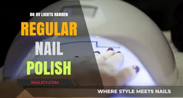 UV Lights and Regular Nail Polish: Do They Harden Together?