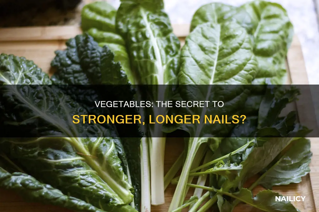 do vegetables make my nails grow