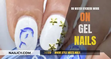 Water Stickers and Gel Nails: A Perfect Match?