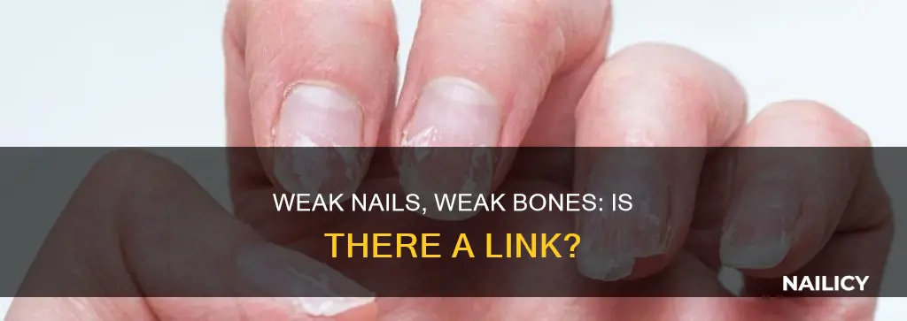 do weak nails mean weak bones