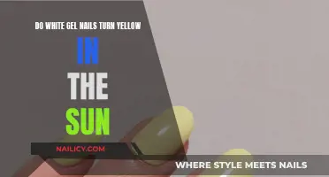 Gel Nails: Sun Exposure and Yellowing