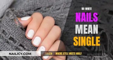 Unraveling the Myth: White Nails and Relationship Status