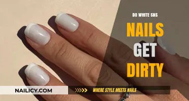 The Truth About White SNS Nails: Do They Really Get Dirty?