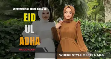 Ladies' Eid Nails: Trimming Traditions