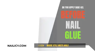 Base Gel or Nail Glue: Which Comes First?