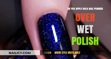 Holo Nail Powder Over Wet Polish: Tips for a Flawless Finish