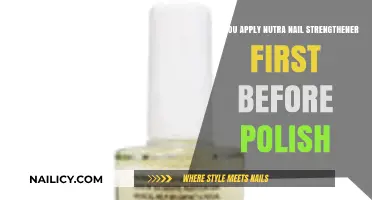 Nutra Nail Strengthener: Apply Before Polish for Stronger, Healthier Nails