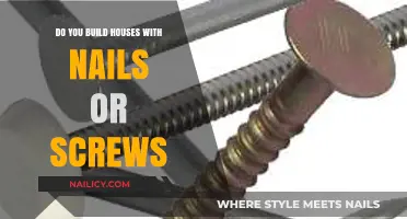 Nails vs. Screws: Which Fastener is Best for Building Houses?