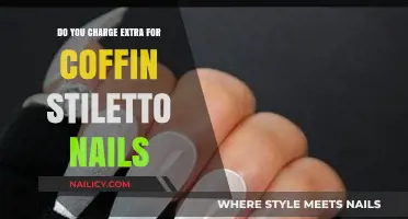 Coffin Stiletto Nails: Extra Charges or Standard Pricing?
