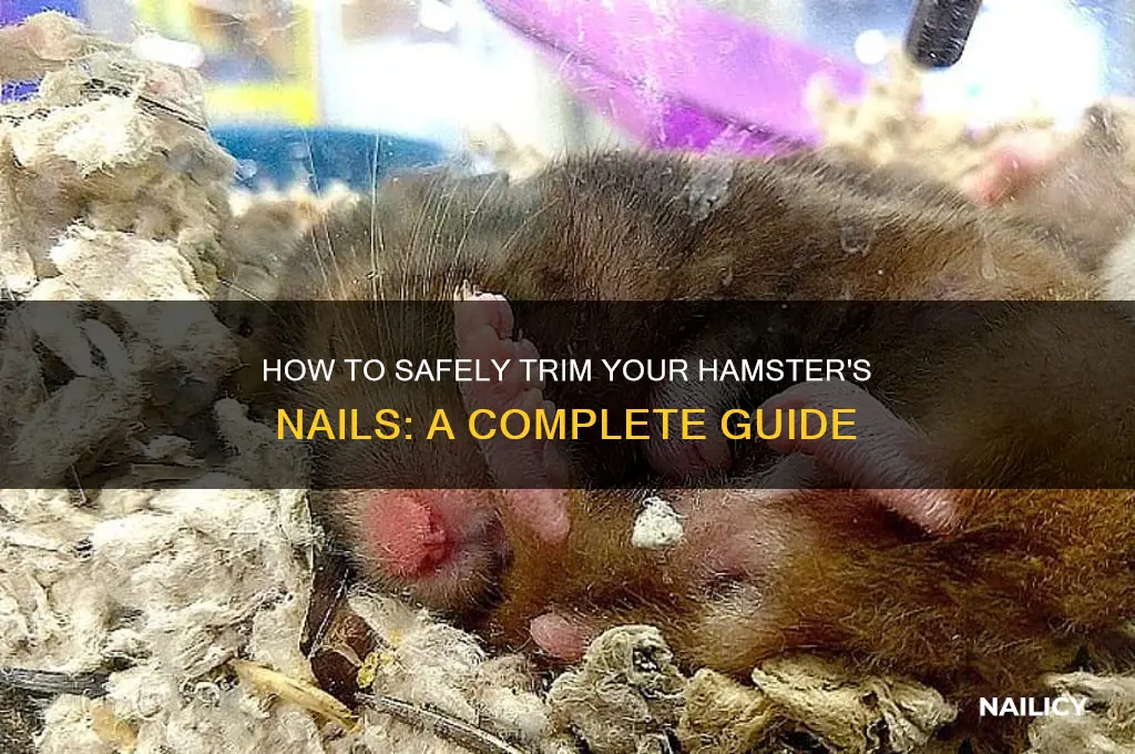 do you clip hamster nails