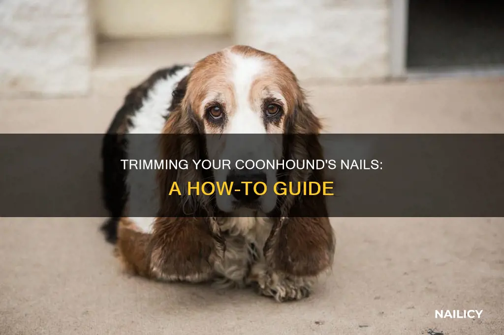 do you cut a coonhounds nails